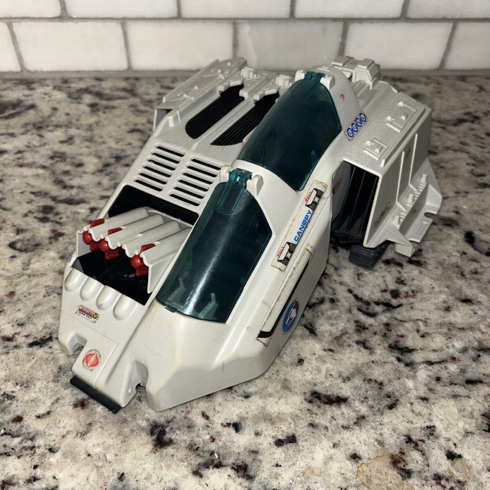 1987 vintage‎ G.I. GI Joe Lot 3.75 ARAH Cobra Ice Wolf 3/4 Missiles
